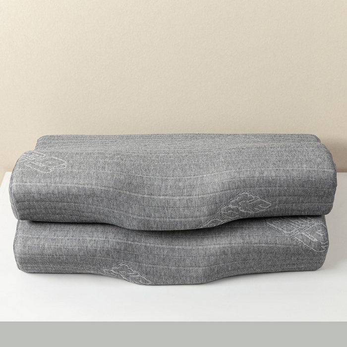 91家纺网 家纺一手货源 找家纺 （总）其乐枕芯  2025新款亚马逊外贸爆款蝶形记忆枕护颈枕芯枕头