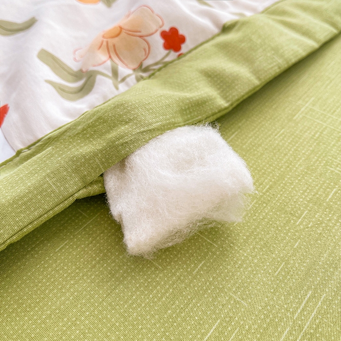 91家纺网 家纺一手货源 找家纺 思雅庭 2025新款里外全棉夏被新疆棉花夏凉被空调被 悦夏花语