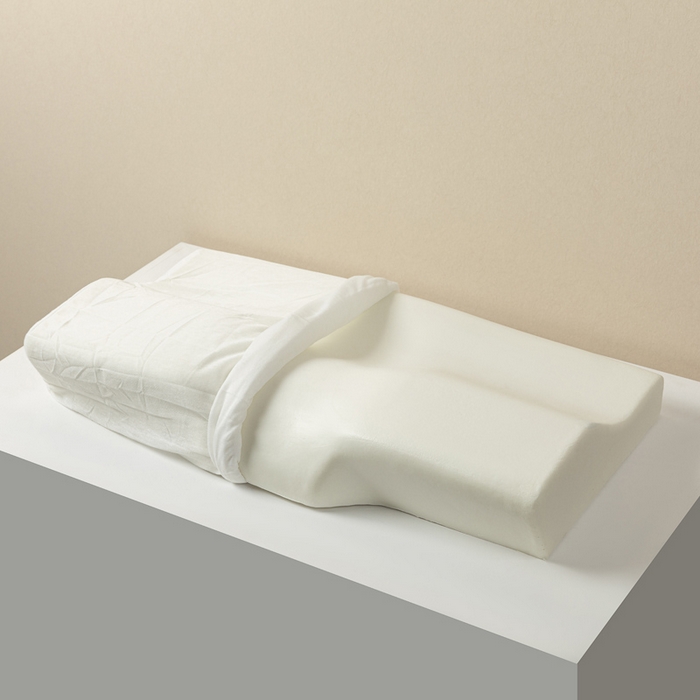 91家纺网 家纺一手货源 找家纺 其乐枕芯  2025新款亚马逊外贸爆款蝶形记忆枕护颈枕芯枕头 天鹅绒-深蓝