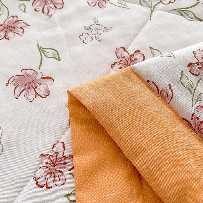 91家纺网 家纺一手货源 找家纺 思雅庭 2025新款里外全棉夏被新疆棉花夏凉被空调被 喵喵心情