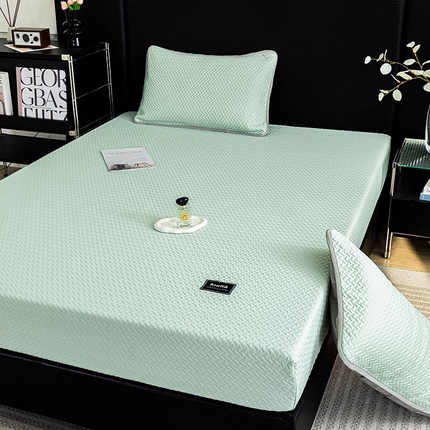 91家纺网 家纺一手货源 找家纺 （总）倾慕家纺 2025新款PE大泡泡凉感床笠款凉席