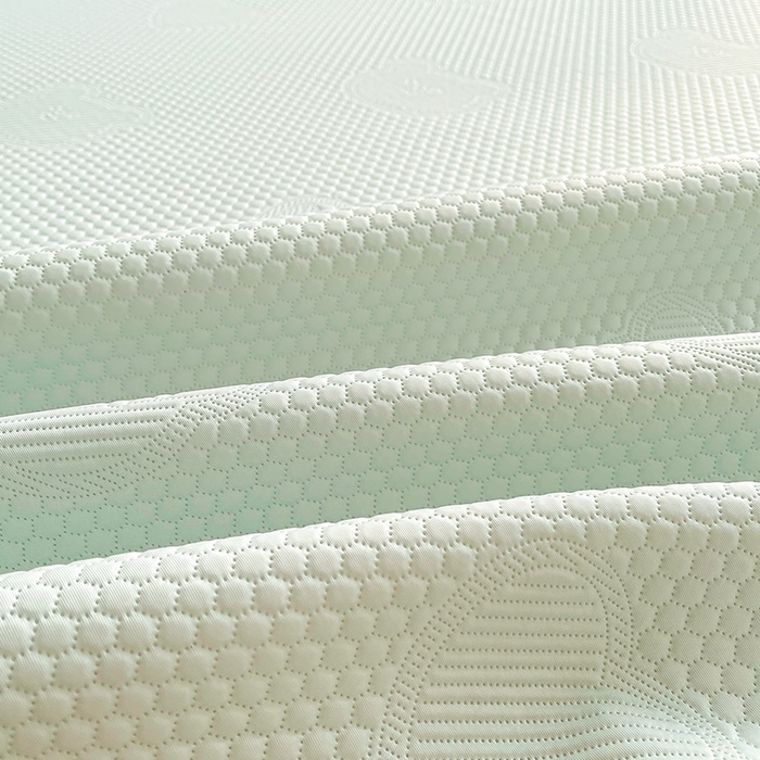 91家纺网 家纺一手货源 找家纺 迪乐妮 2025新款小冰熊凉豆豆席床笠 清新绿-小冰熊凉豆豆席