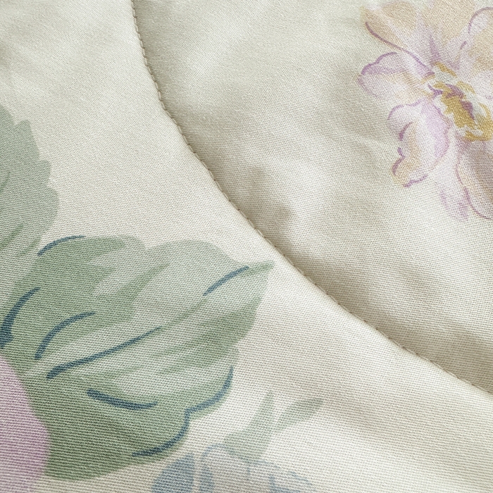 91家纺网 家纺一手货源 找家纺 瑜珠家纺 2025新款里外全棉棉花夏被 假日玫瑰