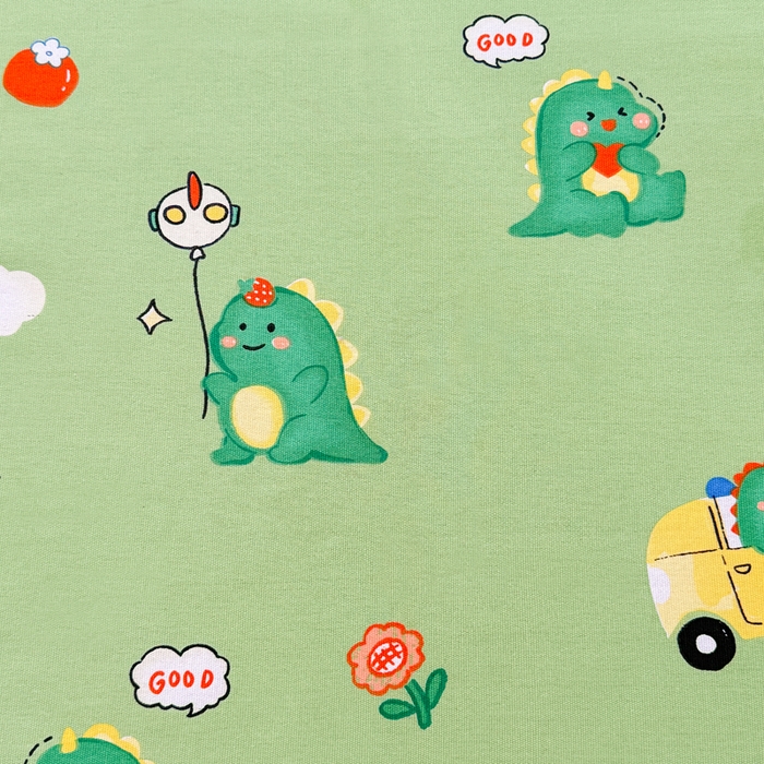 91家纺网 家纺一手货源 找家纺 仟网汇 2025新款老粗布床单粗布凉席老粗布单床单枕套单品 恐龙绿