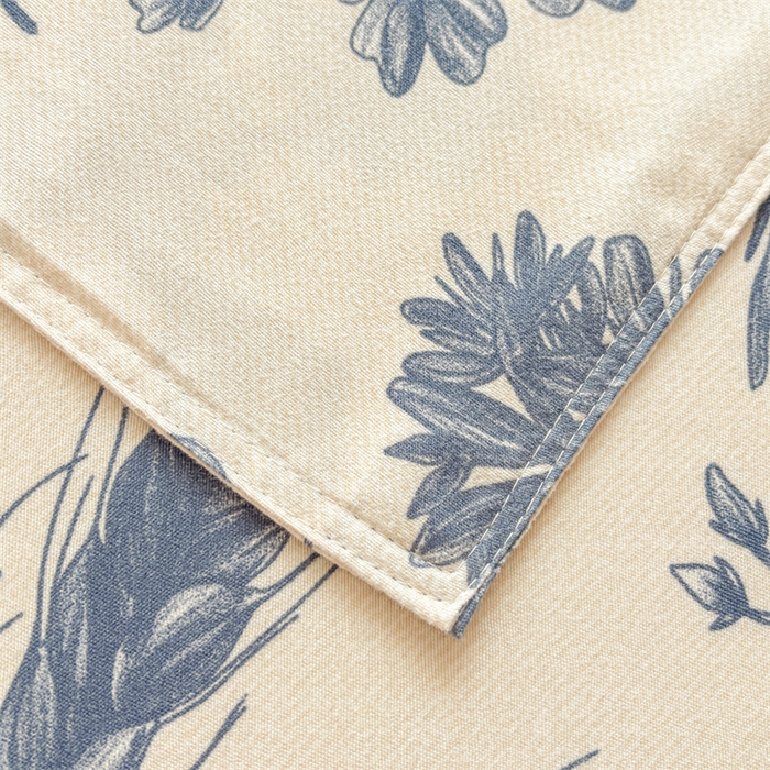 91家纺网 家纺一手货源 找家纺 爱一个家 2025新款植物羊绒四件套 青花词