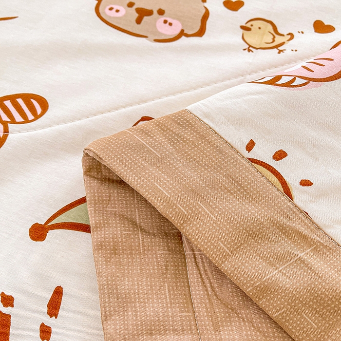 91家纺网 家纺一手货源 找家纺 思雅庭 2025新款里外全棉夏被新疆棉花夏凉被空调被 天天向上