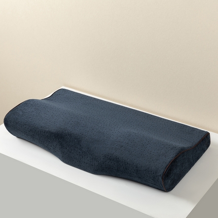 91家纺网 家纺一手货源 找家纺 （总）其乐枕芯  2025新款亚马逊外贸爆款蝶形记忆枕护颈枕芯枕头