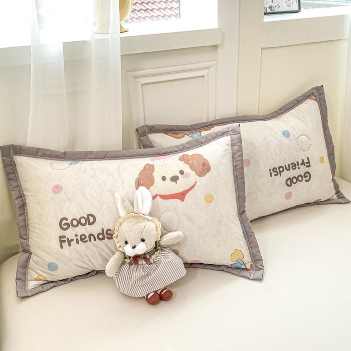 91家纺网 家纺一手货源 找家纺 顺顺家纺 2025新款凉感丝印花夏被空调被 夏日童趣