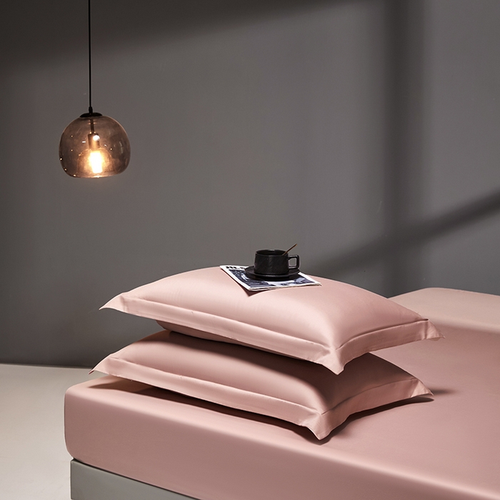 91家纺网 家纺一手货源 找家纺 秀色2025新款高端纯棉床笠单件全棉全包床套三件套100s新疆长绒棉酒店床垫保护套 梦易-琳蕴储