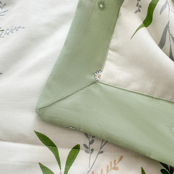 91家纺网 家纺一手货源 找家纺 瑜珠家纺 2025新款里外全棉棉花夏被 熊猫仔仔