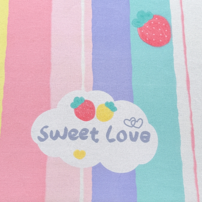 91家纺网 家纺一手货源 找家纺 仟网汇 2025新款老粗布床单粗布凉席老粗布单床单枕套单品 七彩草莓