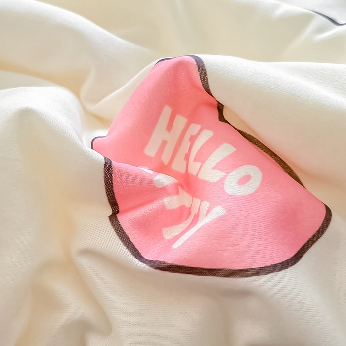 91家纺网 家纺一手货源 找家纺 金爱家2025新款A类三丽鸥正版授权高品质牛奶丝软糯针织棉大豆夏被系列详情 针织棉三丽鸥-心心kitty