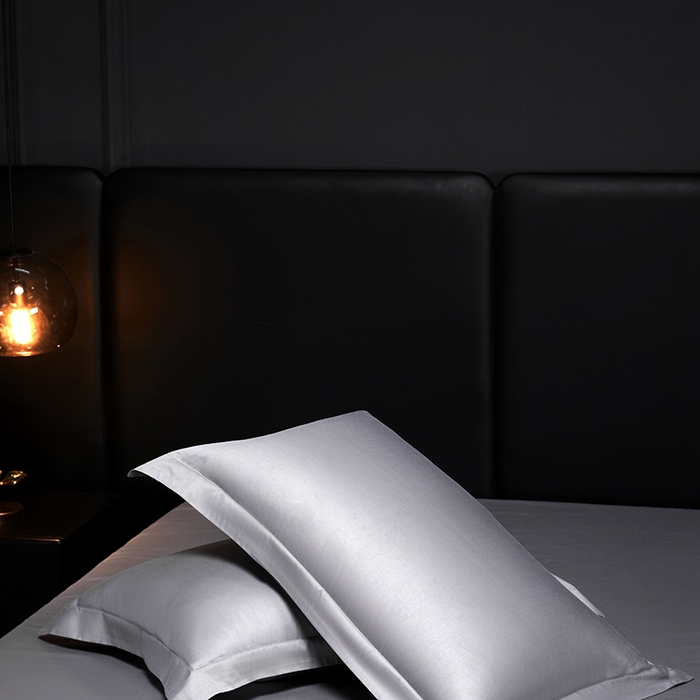 91家纺网 家纺一手货源 找家纺 秀色2025新款A类高端100s新疆长绒棉纯棉床单单件全棉单人贡缎加厚被单三件套 莫奈-典雅灰