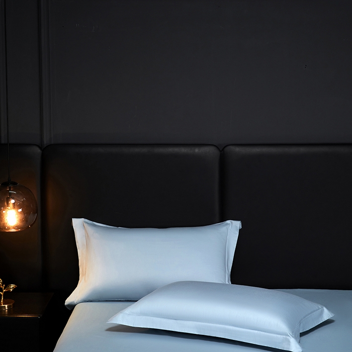 91家纺网 家纺一手货源 找家纺 秀色2025新款A类高端100s新疆长绒棉纯棉床单单件全棉单人贡缎加厚被单三件套 莫奈-郁兰