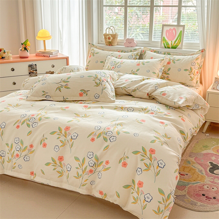 91家纺网 家纺一手货源 找家纺 （总） 爱一个家 2025新款植物羊绒四件套