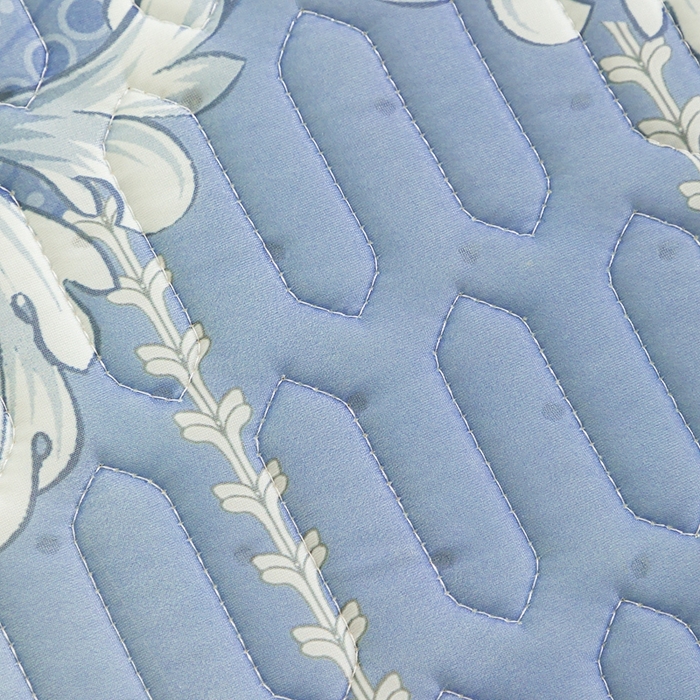 91家纺网 家纺一手货源 找家纺 美丽折2025新品6mm厚天然乳胶凉席三件套 大版印花卡通乳胶凉席平铺款 贵族风范