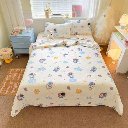 91家纺网 家纺一手货源 找家纺 （总）名兮家居 2025新款针织棉夏凉被