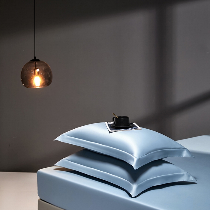 91家纺网 家纺一手货源 找家纺 秀色2025新款高端纯棉床笠单件全棉全包床套三件套100s新疆长绒棉酒店床垫保护套 梦易-郁兰