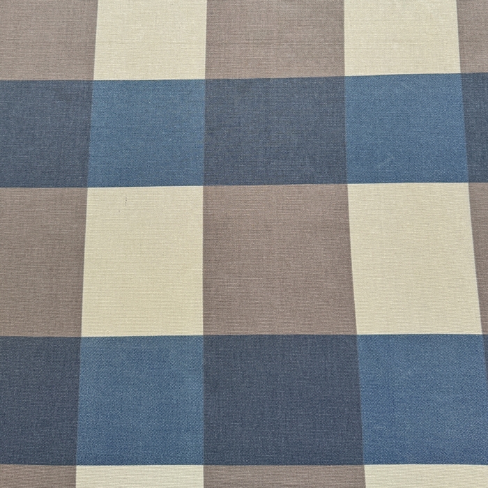 91家纺网 家纺一手货源 找家纺 仟网汇 2025新款老粗布床单粗布凉席老粗布单床单枕套单品 蓝大格