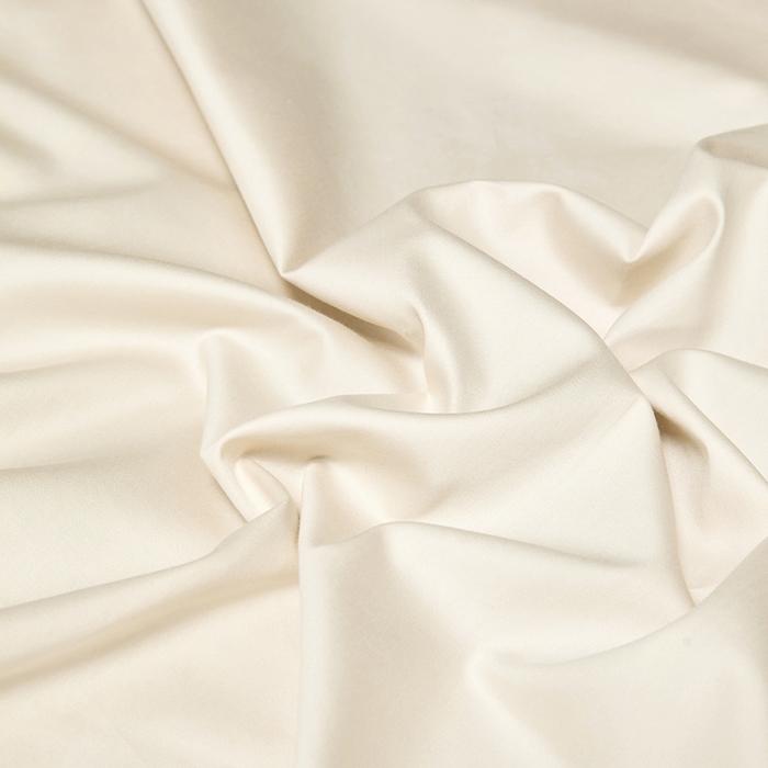 91家纺网 家纺一手货源 找家纺 秀色2025新款A类高端100s新疆长绒棉纯棉床单单件全棉单人贡缎加厚被单三件套 莫奈-皓月白