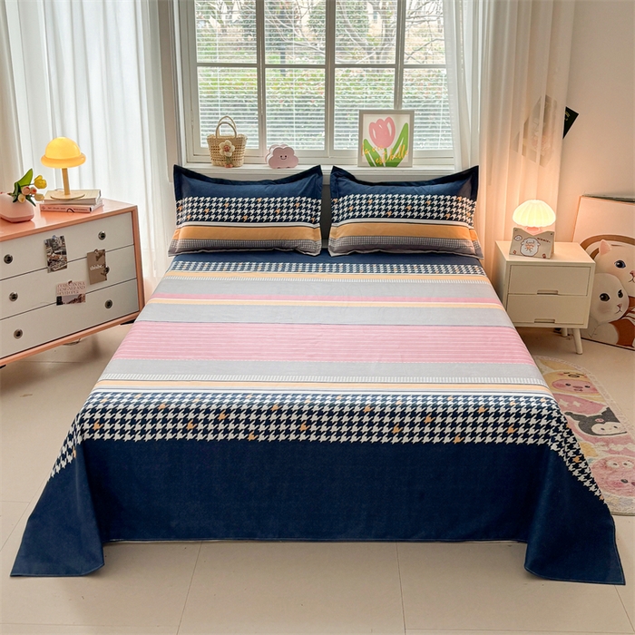 91家纺网 家纺一手货源 找家纺 爱一个家 2025新款植物羊绒四件套 奥加丽