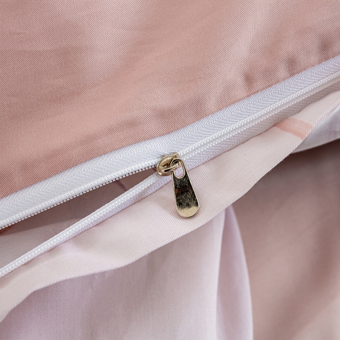 91家纺网 家纺一手货源 找家纺 帅露家纺 2025新款50S莱赛尔天丝印花四件套 古韵流香