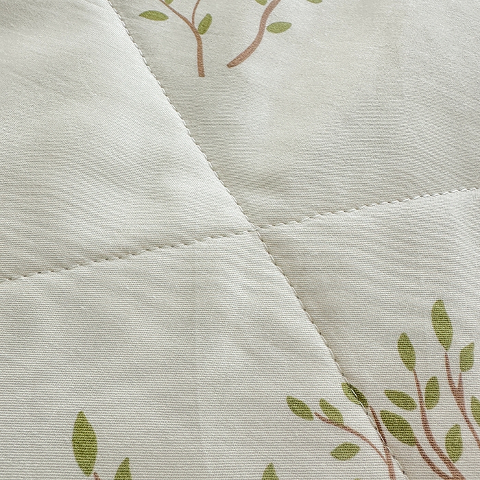 91家纺网 家纺一手货源 找家纺 瑜珠家纺 2025新款里外全棉棉花夏被 丛林兔