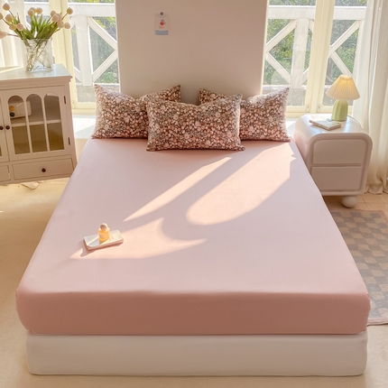 91家纺网 家纺一手货源 找家纺 （总）2025云感皱皱棉单品水洗棉单床笠被套罩床垫套 床笠