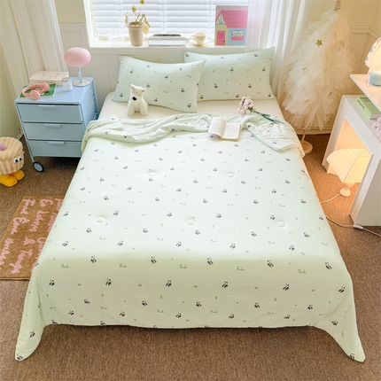 91家纺网 家纺一手货源 找家纺 （总）名兮家居 2025新款针织棉夏凉被