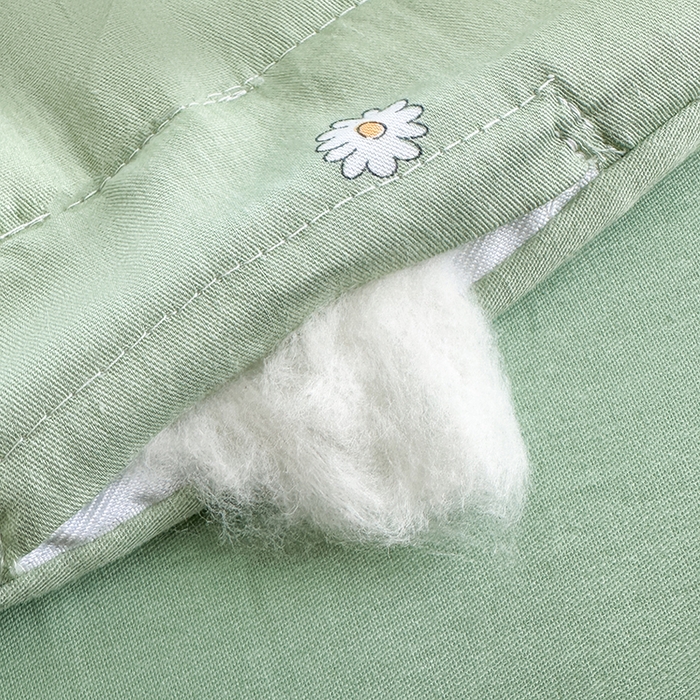 91家纺网 家纺一手货源 找家纺 瑜珠家纺 2025新款里外全棉棉花夏被 快乐卡通