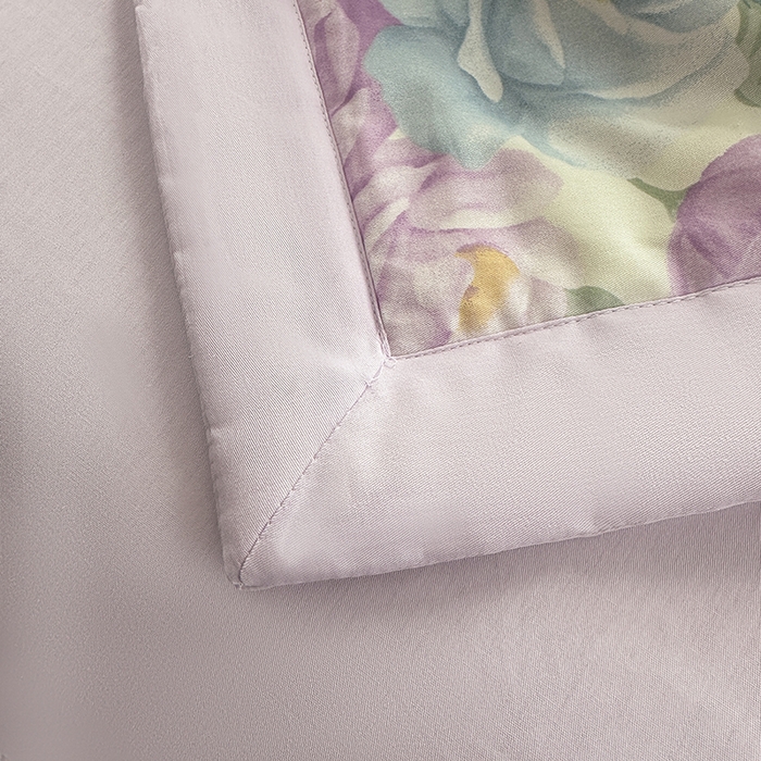 91家纺网 家纺一手货源 找家纺 瑜珠家纺 2025新款里外全棉棉花夏被 假日玫瑰