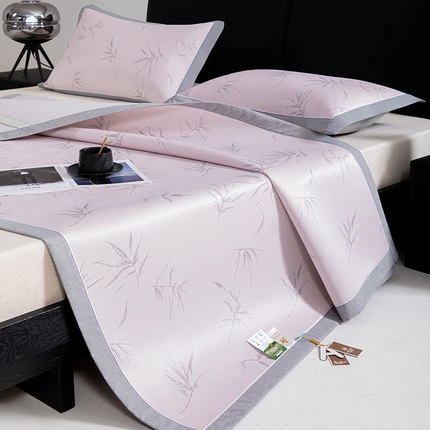 91家纺网 家纺一手货源 找家纺 （总）小牛席业 2025新款全PE柳烟冰丝席凉席席子系列凉席藤席冰藤席冰丝席竹席空调席草席乳胶席豆豆席三件套