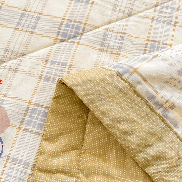 91家纺网 家纺一手货源 找家纺 思雅庭 2025新款里外全棉夏被新疆棉花夏凉被空调被 蛋糕狗