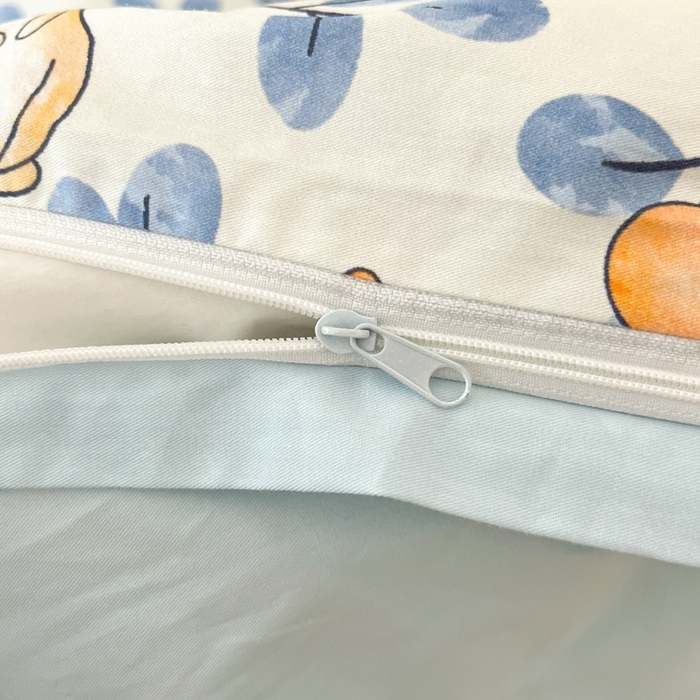 91家纺网 家纺一手货源 找家纺 仔仔熊 2025新款全棉印花四件套 可爱兔