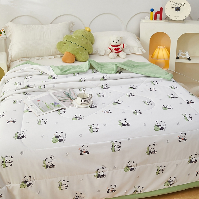 91家纺网 家纺一手货源 找家纺 （总）中国龙家纺 2025新款舒爽柔小棉夏被被子被芯