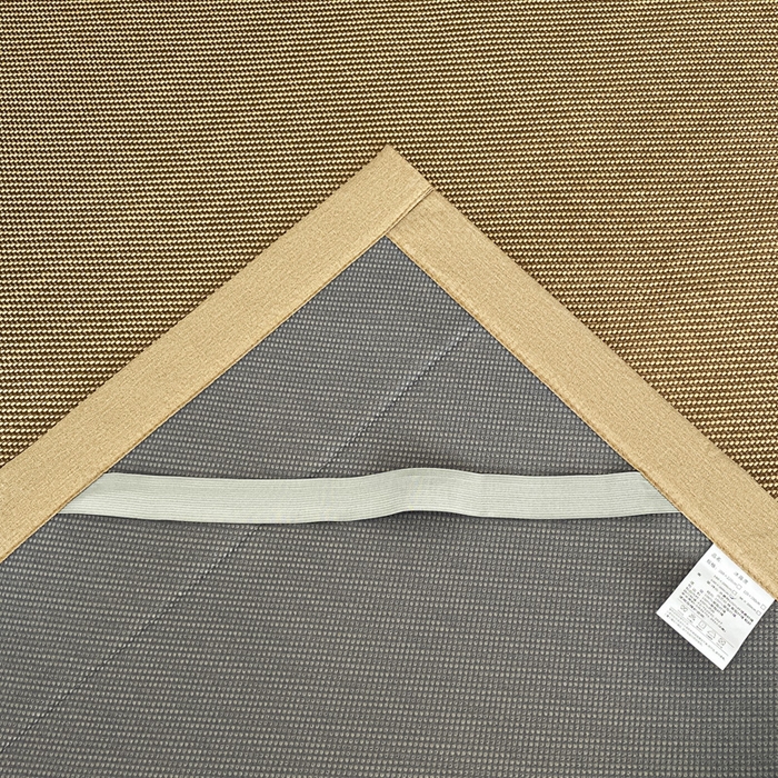 91家纺网 家纺一手货源 找家纺 莱米家纺 2025新款加厚凉感绣花冰藤席 可爱兔—金咖-凉席