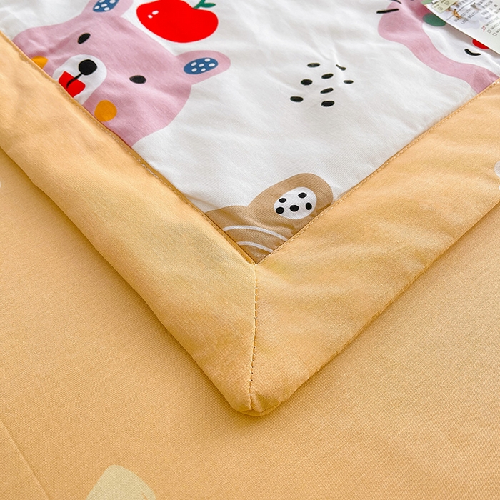 91家纺网 家纺一手货源 找家纺 思雅庭 2025新款里外全棉夏被新疆棉花夏凉被空调被 萌宠派对