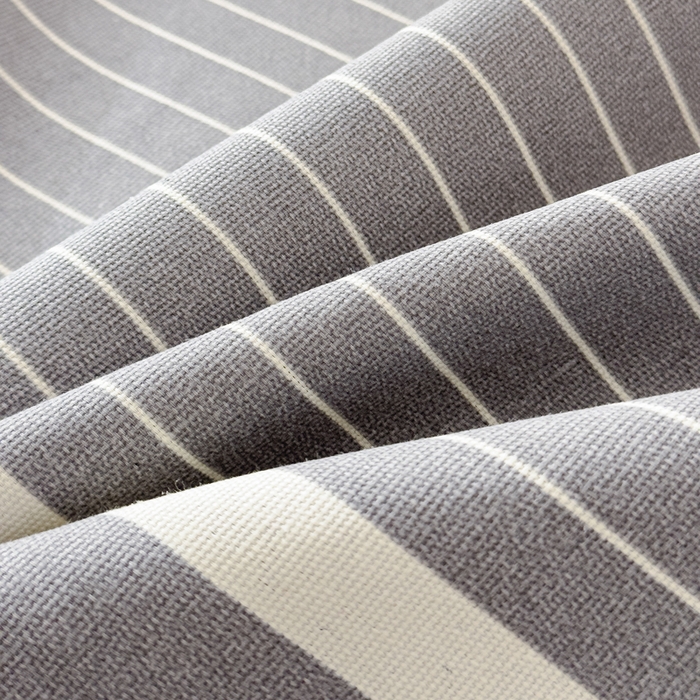 91家纺网 家纺一手货源 找家纺 仟网汇 2025新款活性印染无印纽扣原棉老粗布三件套 宁静灰