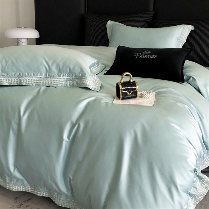 91家纺网 家纺一手货源 找家纺 （总）保罗圣迪奥 2025新款50双股全棉长绒棉四件套-艾瑟琳系列