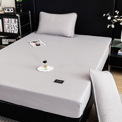 91家纺网 家纺一手货源 找家纺 （总）倾慕家纺 2025新款PE大泡泡凉感床笠款凉席