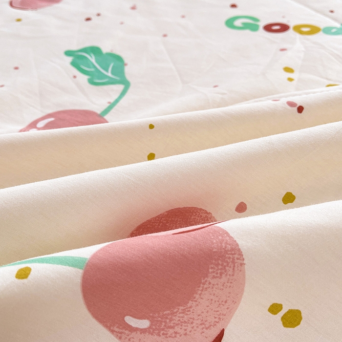 91家纺网 家纺一手货源 找家纺 思雅庭 2025新款里外全棉夏被新疆棉花夏凉被空调被 甜蜜樱桃