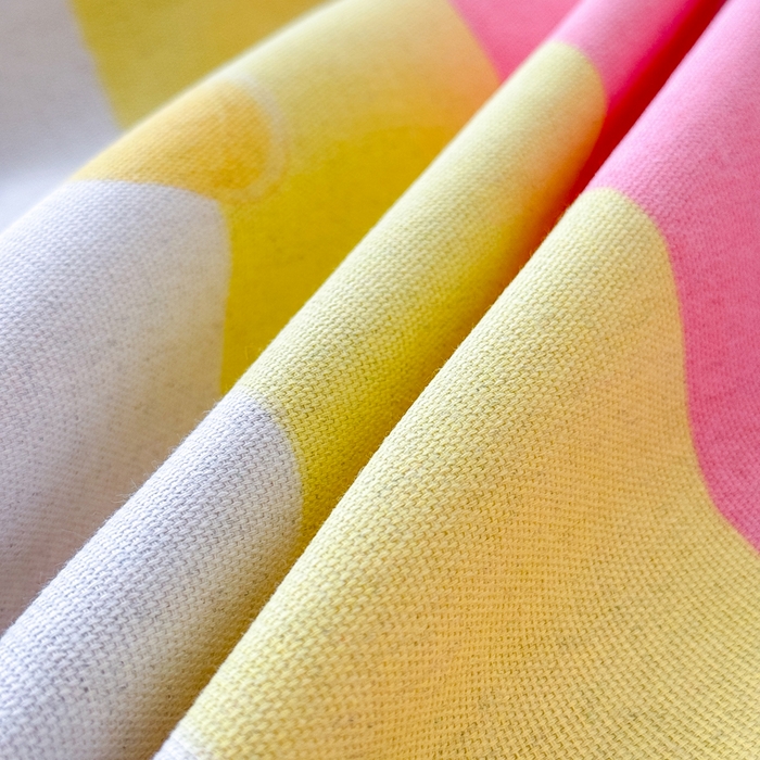 91家纺网 家纺一手货源 找家纺 仟网汇 2025新款老粗布床单粗布凉席老粗布单床单枕套单品 七彩草莓