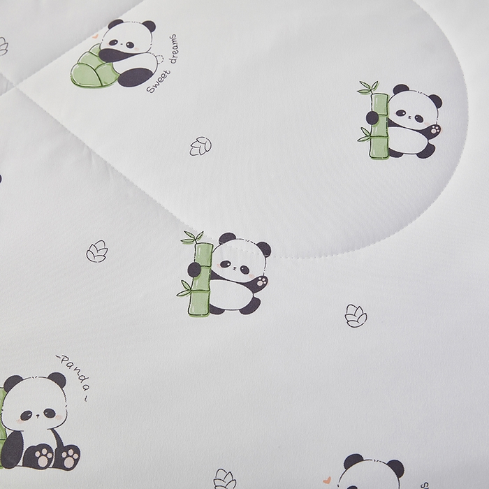 91家纺网 家纺一手货源 找家纺 中国龙家纺 2025新款舒爽柔小棉夏被被子被芯 熊有成竹