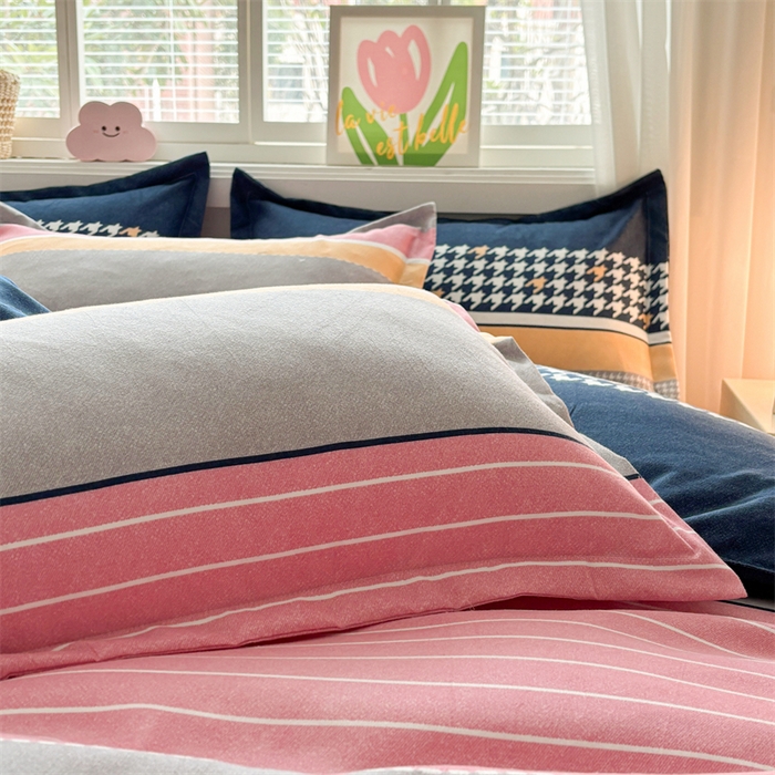 91家纺网 家纺一手货源 找家纺 爱一个家 2025新款植物羊绒四件套 奥加丽