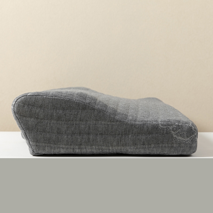 91家纺网 家纺一手货源 找家纺 其乐枕芯  2025新款亚马逊外贸爆款蝶形记忆枕护颈枕芯枕头 石墨烯-灰