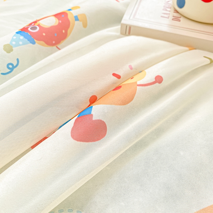 91家纺网 家纺一手货源 找家纺 顺顺家纺 2025新款凉感丝印花夏被空调被 马克吐司