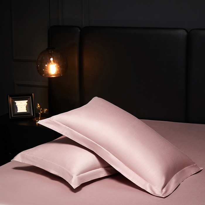 91家纺网 家纺一手货源 找家纺 秀色2025新款A类高端100s新疆长绒棉纯棉床单单件全棉单人贡缎加厚被单三件套 莫奈-琳蕴储