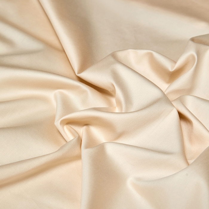 91家纺网 家纺一手货源 找家纺 秀色2025新款A类高端100s新疆长绒棉纯棉床单单件全棉单人贡缎加厚被单三件套 莫奈-奶昔白