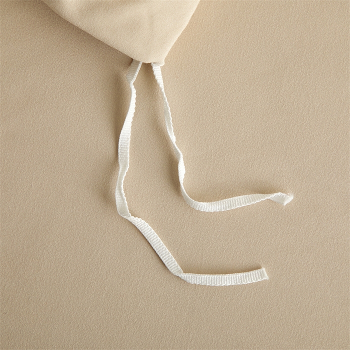 91家纺网 家纺一手货源 找家纺 佳宇轩 2025爆款水洗棉五彩刺绣四件套简约轻奢织带绣花床单床笠被罩4件套-蜜羽 蜜羽-浅咖