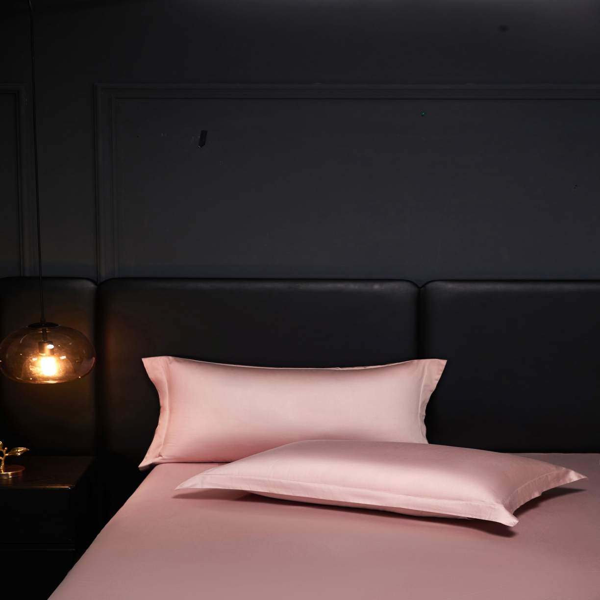 91家纺网 家纺一手货源 找家纺 秀色2025新款A类高端100s新疆长绒棉纯棉床单单件全棉单人贡缎加厚被单三件套 莫奈-琳蕴储